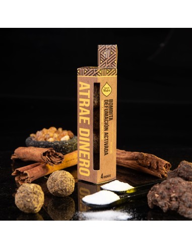 Boîte 4 pastilles d’encens - Attire l’argent