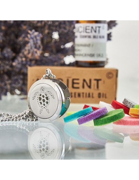 Collier diffuseur aromathérapie – Tortue