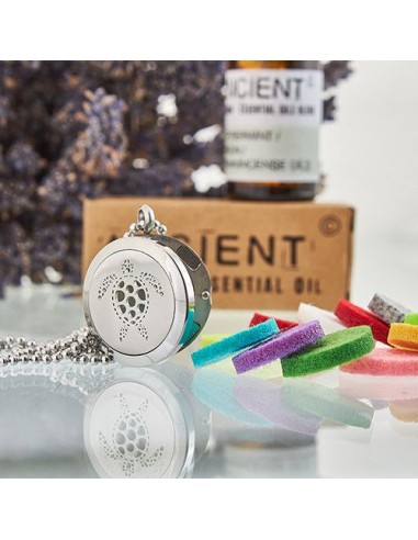 Collier diffuseur aromathérapie – Tortue