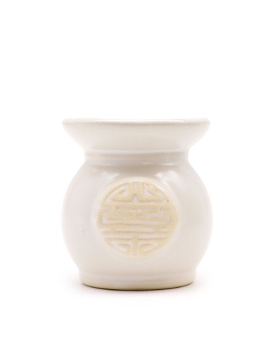 Brûle-parfum rustique Yin & Yang – Couleurs assorties