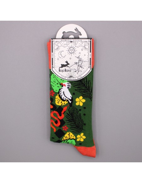 Chaussettes en bambou Hop Hare – Jungle de Bali (S/M)