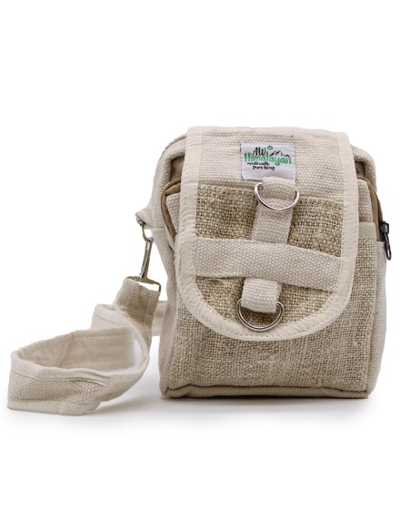 Sac bandoulière body?cross en chanvre & coton – Naturel