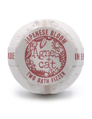 Agnes + Cat – Pastille de bain effervescente «Floraison japonaise»