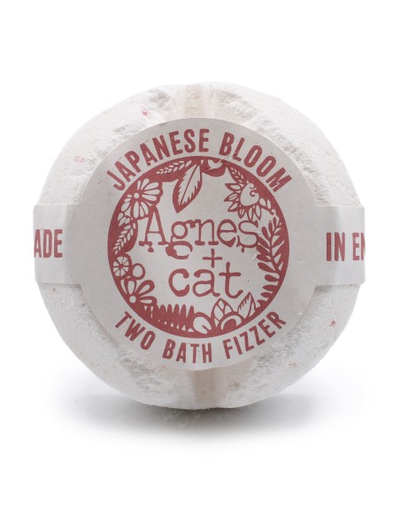 Agnes + Cat – Pastille de bain effervescente «Floraison japonaise»
