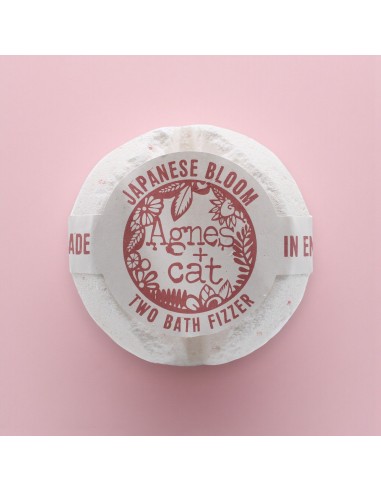 Agnes + Cat – Pastille de bain effervescente «Floraison japonaise»