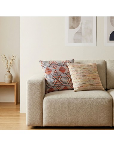 Housse de coussin décorative – Tribal urbain