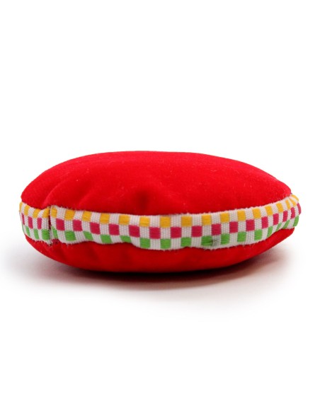 Coussin en velours pour petit bol tibétain