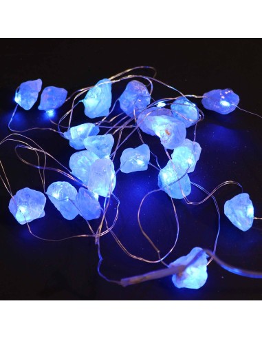 Guirlande lumineuse – Pierres de célestite
