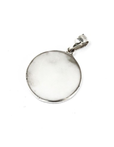 Pendentif Arbre de Vie en argent – Nacre irisée