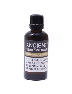 Huile de massage chaleureuse & inspirante – Zen réconfort