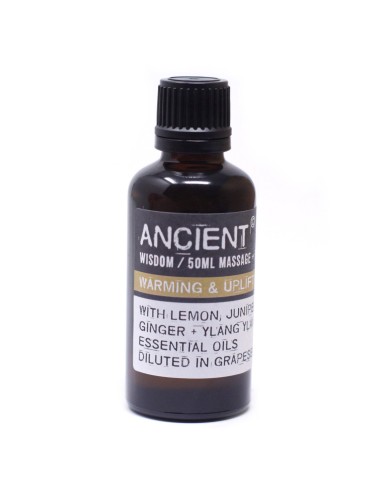 Huile de massage chaleureuse & inspirante – Zen réconfort