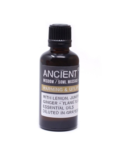 Huile de massage chaleureuse & inspirante – Zen réconfort