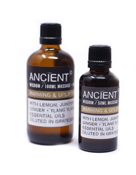 Huile de massage chaleureuse & inspirante – Zen réconfort