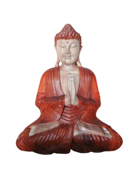 Statue de Bouddha sculptée – Accueil bienveillant