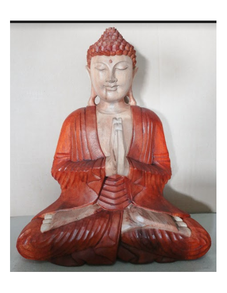 Statue de Bouddha sculptée – Accueil bienveillant