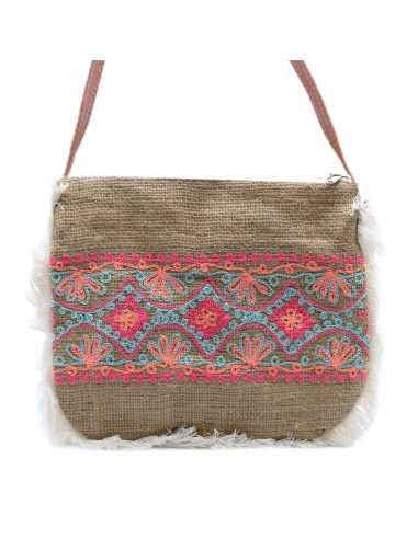 Sac à franges – Broderie estivale