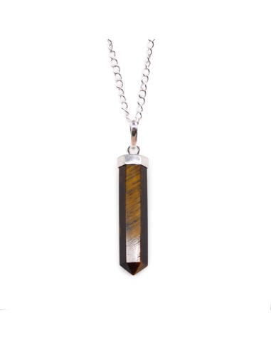 Pendentif pointe classique en œil de tigre – Assurance
