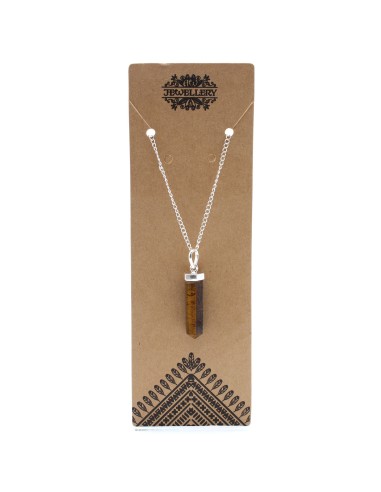 Pendentif pointe classique en œil de tigre – Assurance