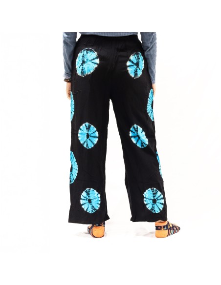 Pantalon d’intérieur style japonais – Noir & bleu (L)