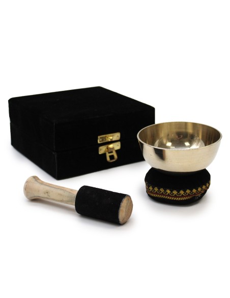 Coffret cadeau – Bol rituel en laiton