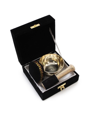 Coffret cadeau – Bol rituel en laiton