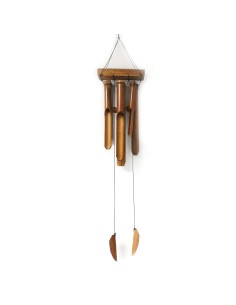 Carillon en bambou naturel – Grande résonance