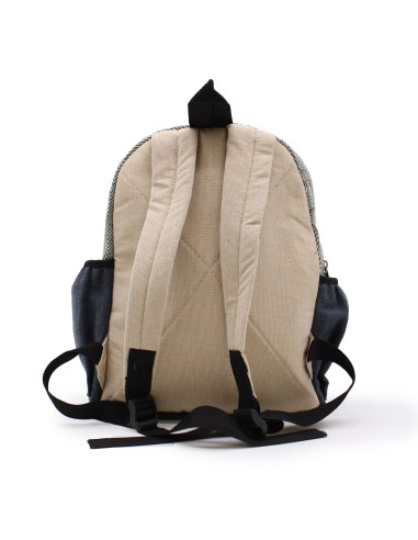 Petit sac à dos en chanvre – Motif Arbre de Bodhi