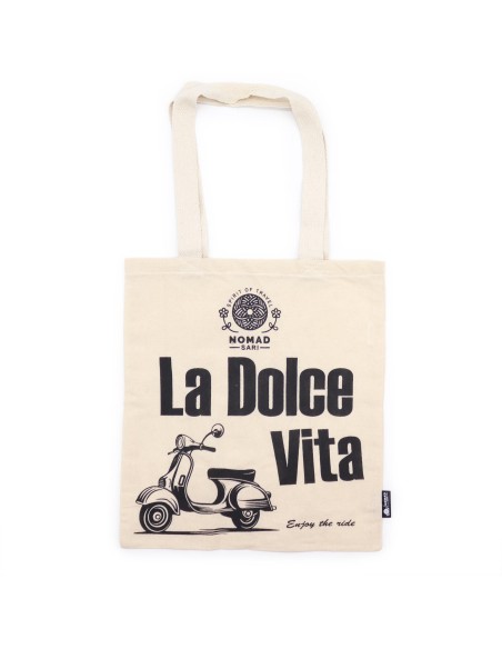 Sac cabas iconique en coton – «?La Dolce Vita?»