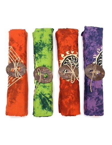 Pareo celtique de Bali – Yin & Yang (couleurs assorties)