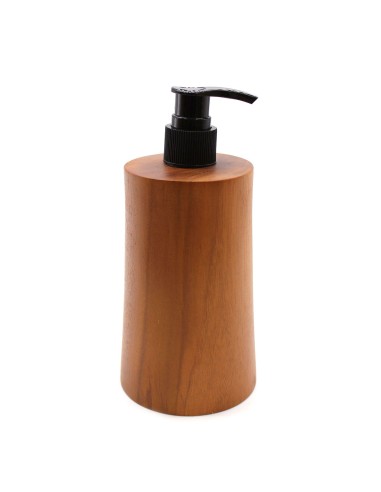 Distributeur de savon en bois de teck – Design épuré