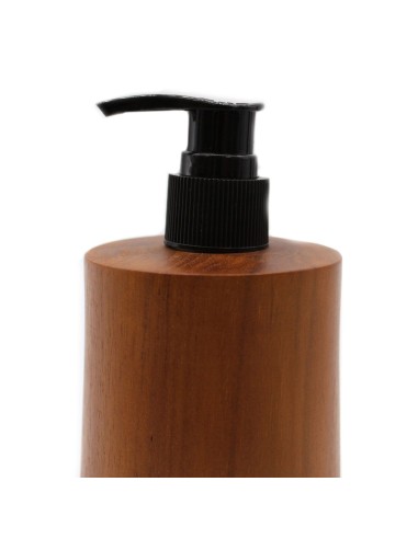 Distributeur de savon en bois de teck – Design épuré