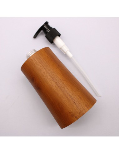 Distributeur de savon en bois de teck – Design épuré