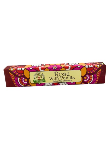 Encens Namaste Mandala Masala – Rose & vanille