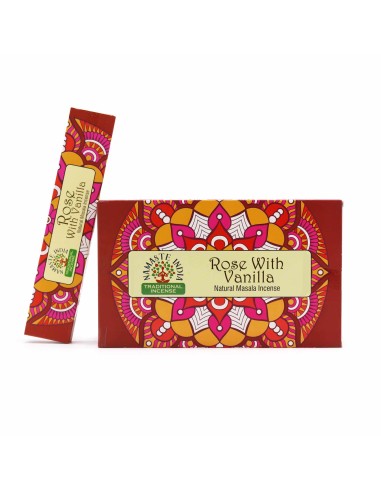 Encens Namaste Mandala Masala – Rose & vanille