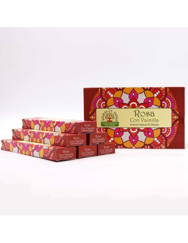 Encens Namaste Mandala Masala – Rose & vanille