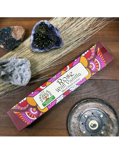 Encens Namaste Mandala Masala – Rose & vanille