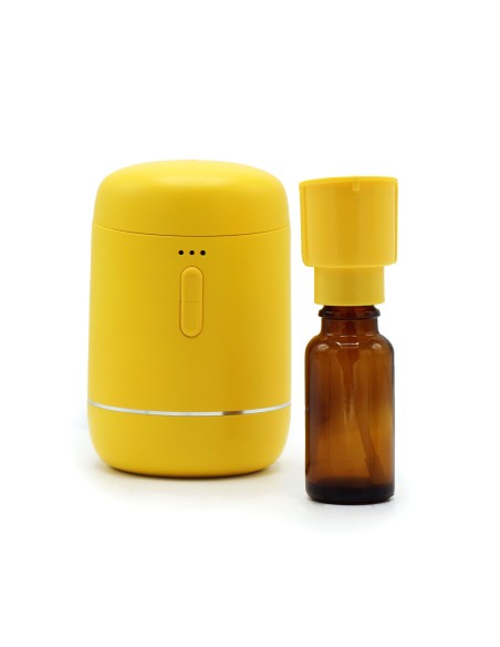 Nébuliseur d’huiles essentielles USB – Jaune zen
