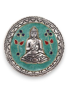 Porte?encens Bouddha décoratif – Vert