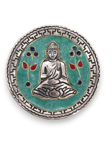 Porte?encens Bouddha décoratif – Vert