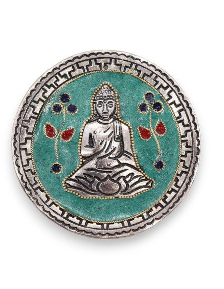 Porte?encens Bouddha décoratif – Vert