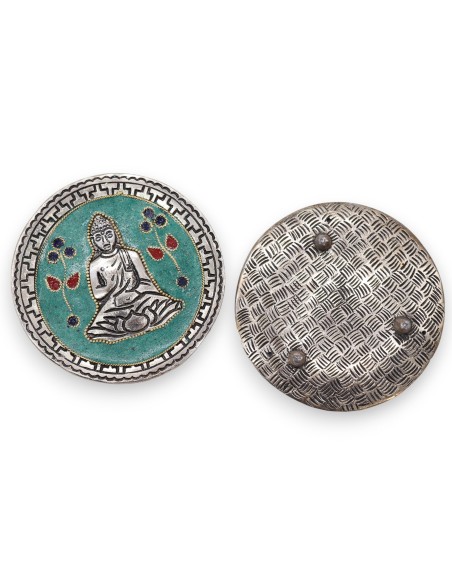 Porte?encens Bouddha décoratif – Vert