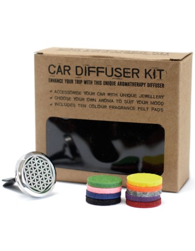 Kit diffuseur pour voiture – Fleur de Vie