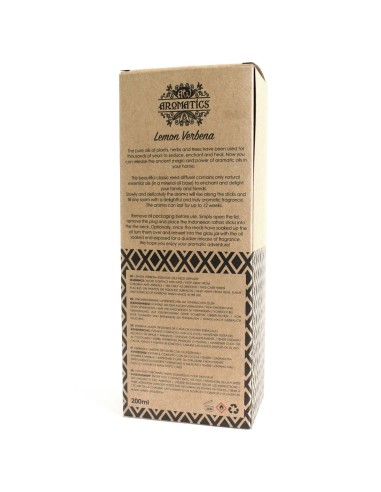 Diffuseur à bâtonnets – Verveine citronnée