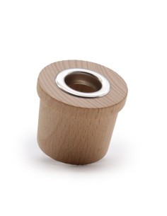 Bouchon diffuseur bois & métal – Forme liège 28mm