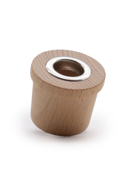 Bouchon diffuseur bois & métal – Forme liège 28mm