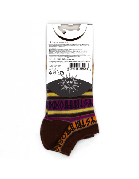 Chaussettes basses en bambou Hop Hare – Pierres runiques (S/M)