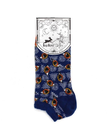 Chaussettes basses en bambou Hop Hare – Pyramides d’Égypte (S/M)