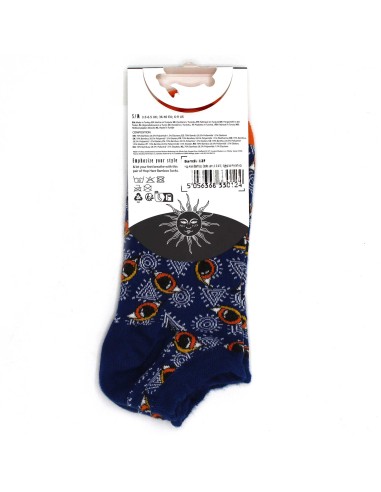 Chaussettes basses en bambou Hop Hare – Pyramides d’Égypte (S/M)