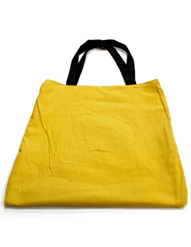 Sac cabas réversible en coton – Duo de motifs zen