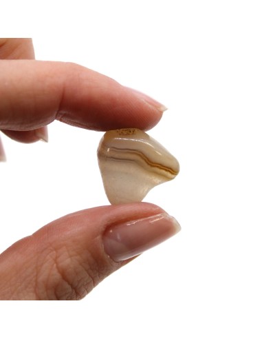Petites pierres africaines – Agate grise du Botswana